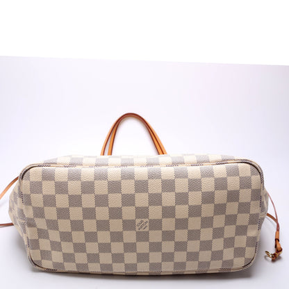 Neverfull W/Wallet MM Damier Azur