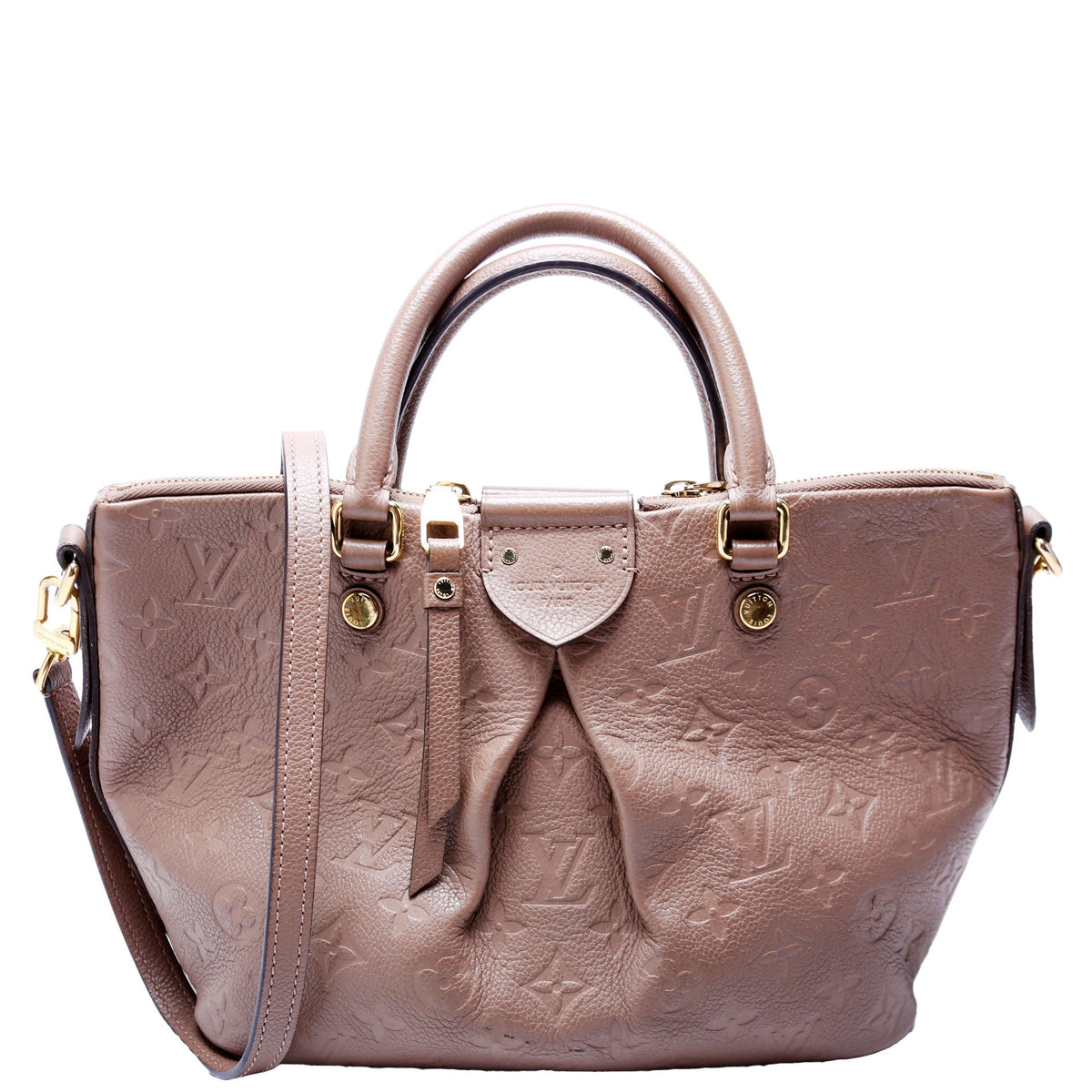 Mazarine PM Empreinte Taupe