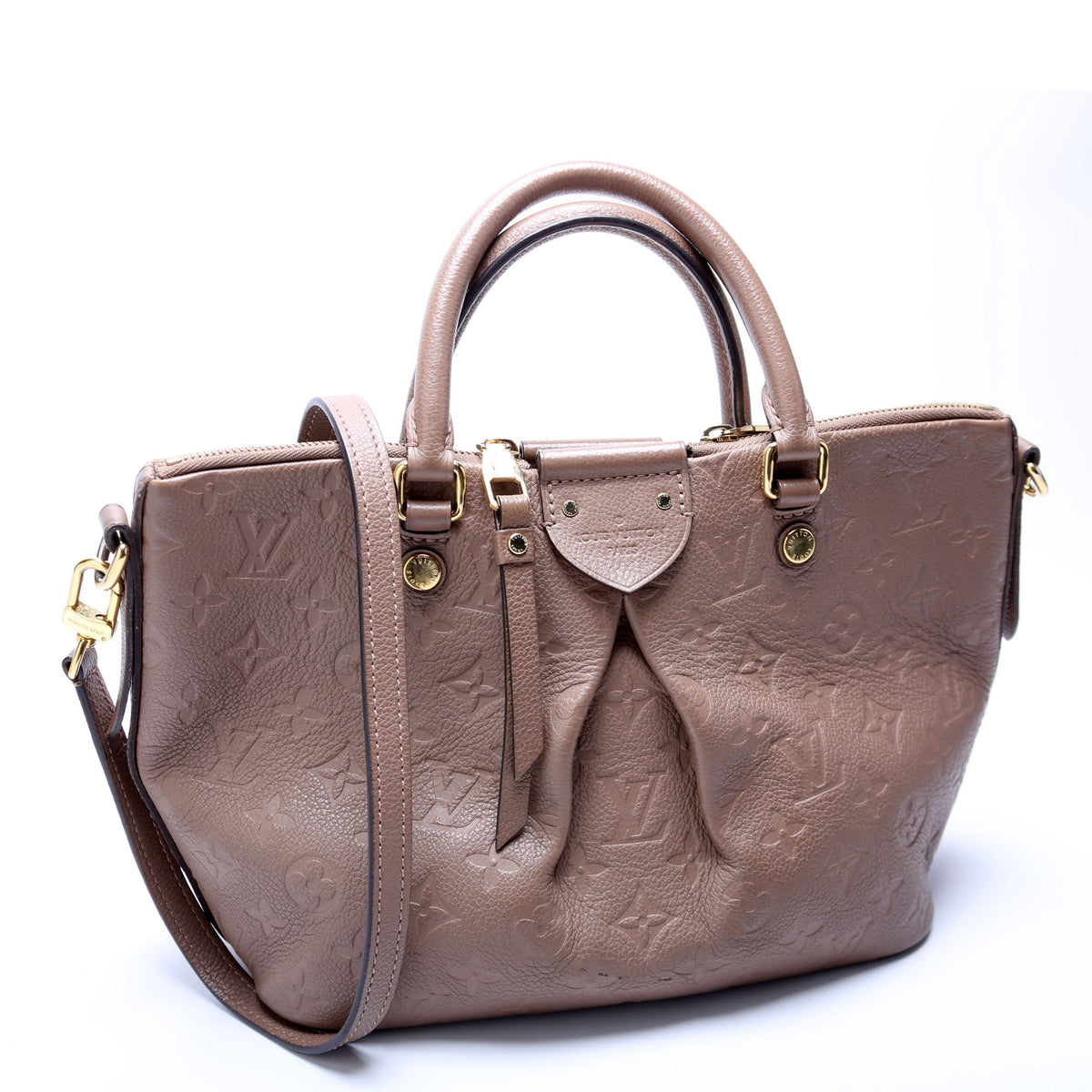 Mazarine PM Empreinte Taupe