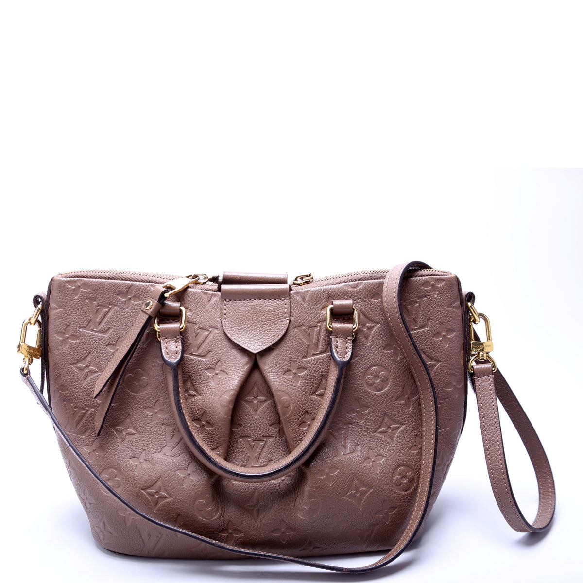 Mazarine PM Empreinte Taupe