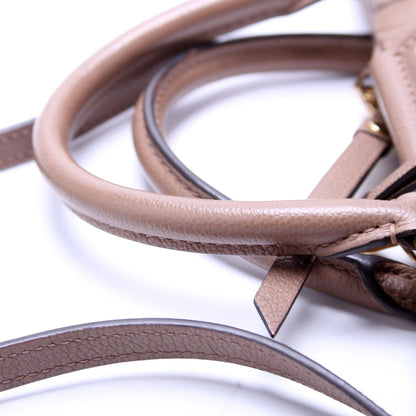Mazarine PM Empreinte Taupe