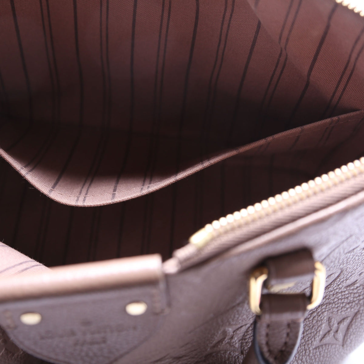 Mazarine PM Empreinte Taupe
