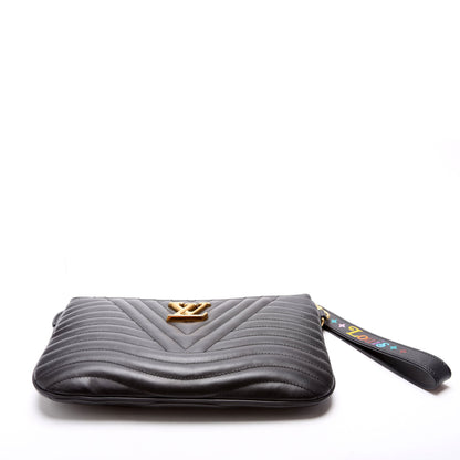 New Wave Zip Pochette Black