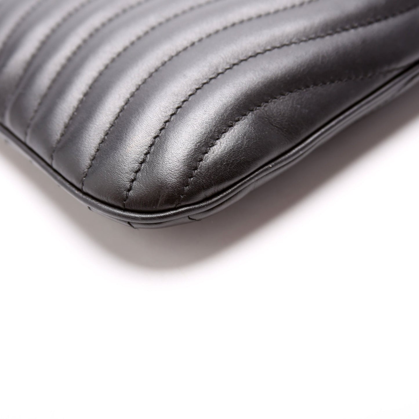 New Wave Zip Pochette Black