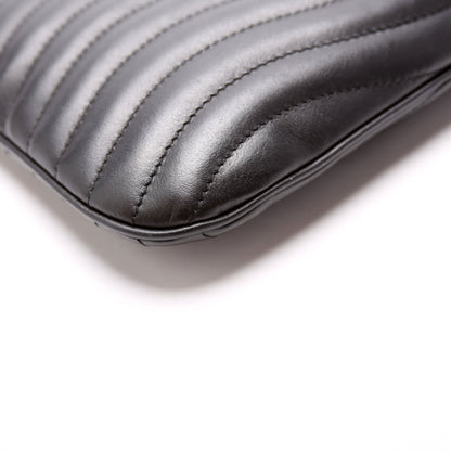 New Wave Zip Pochette Black