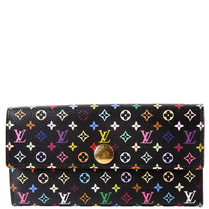 Sarah Wallet Multicolor Black