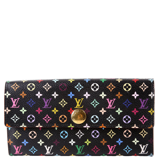 Sarah Wallet Multicolor Black