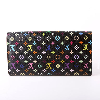 Sarah Wallet Multicolor Black