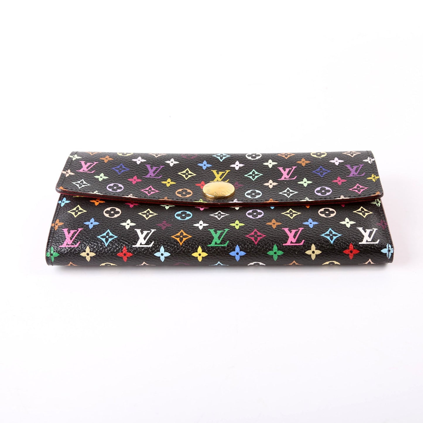 Sarah Wallet Multicolor Black