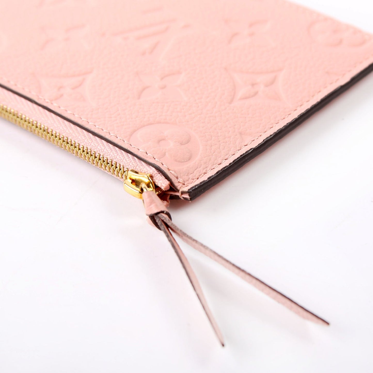 Pochette Felicie Zip Insert Only Empreinte Pink