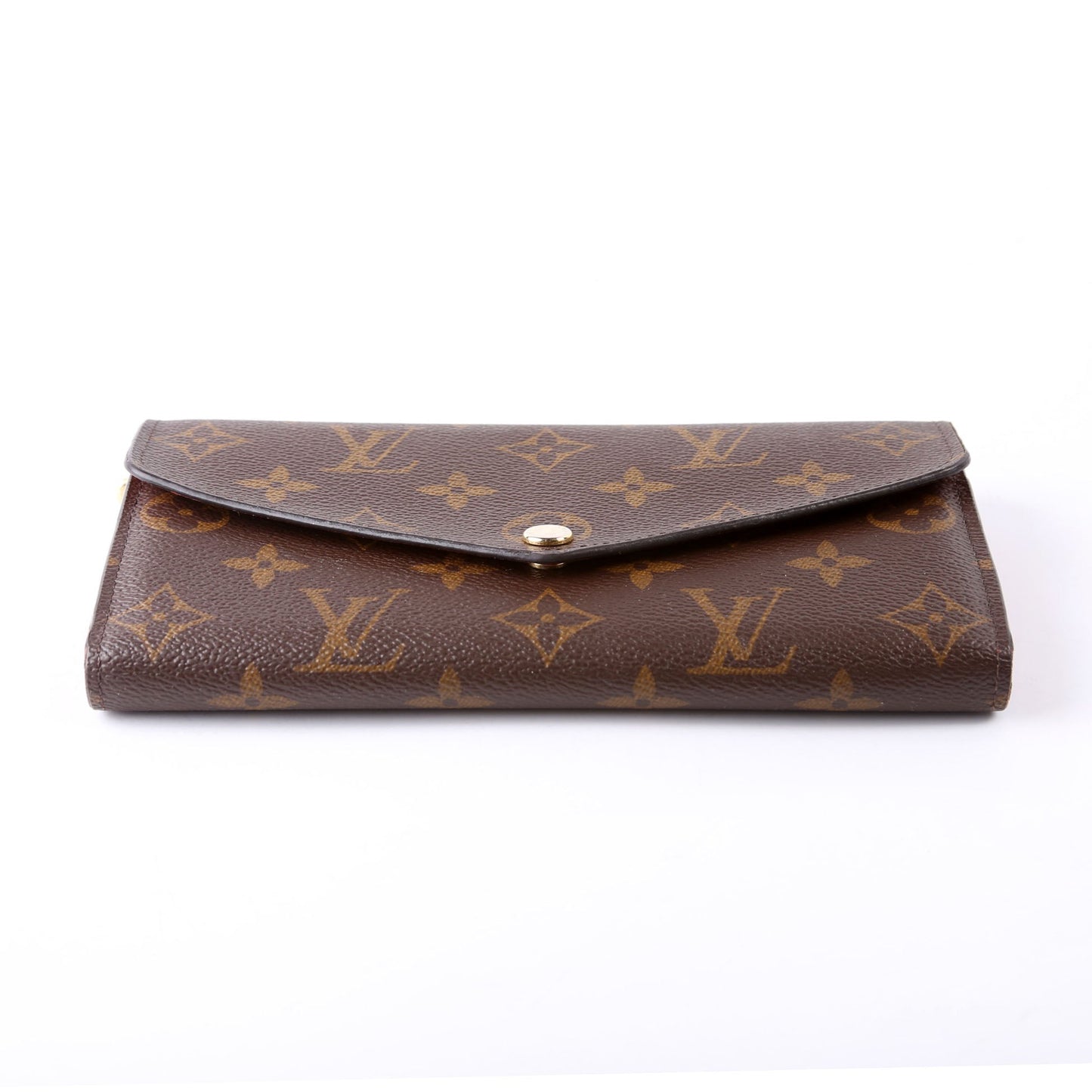 Sarah Wallet Monogram Newer Red