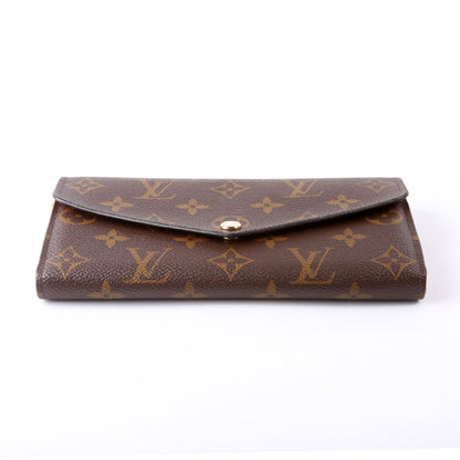 Sarah Wallet Monogram Newer Red