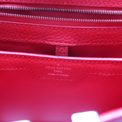 Capucines PM Taurillon Red