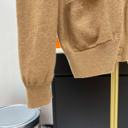 Gucci Cashmere Cardigan Camel 132952434