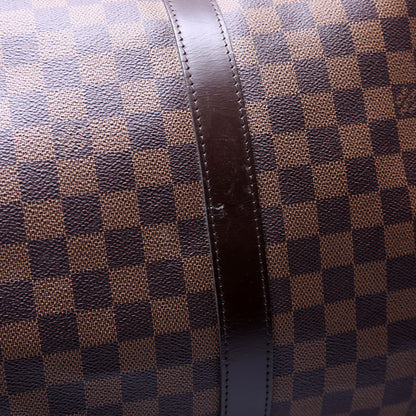 Keepall 55 Damier Ebene Bandouliere