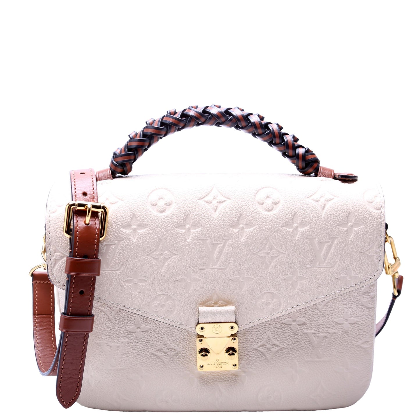 Pochette Metis Empreinte Braided Cream