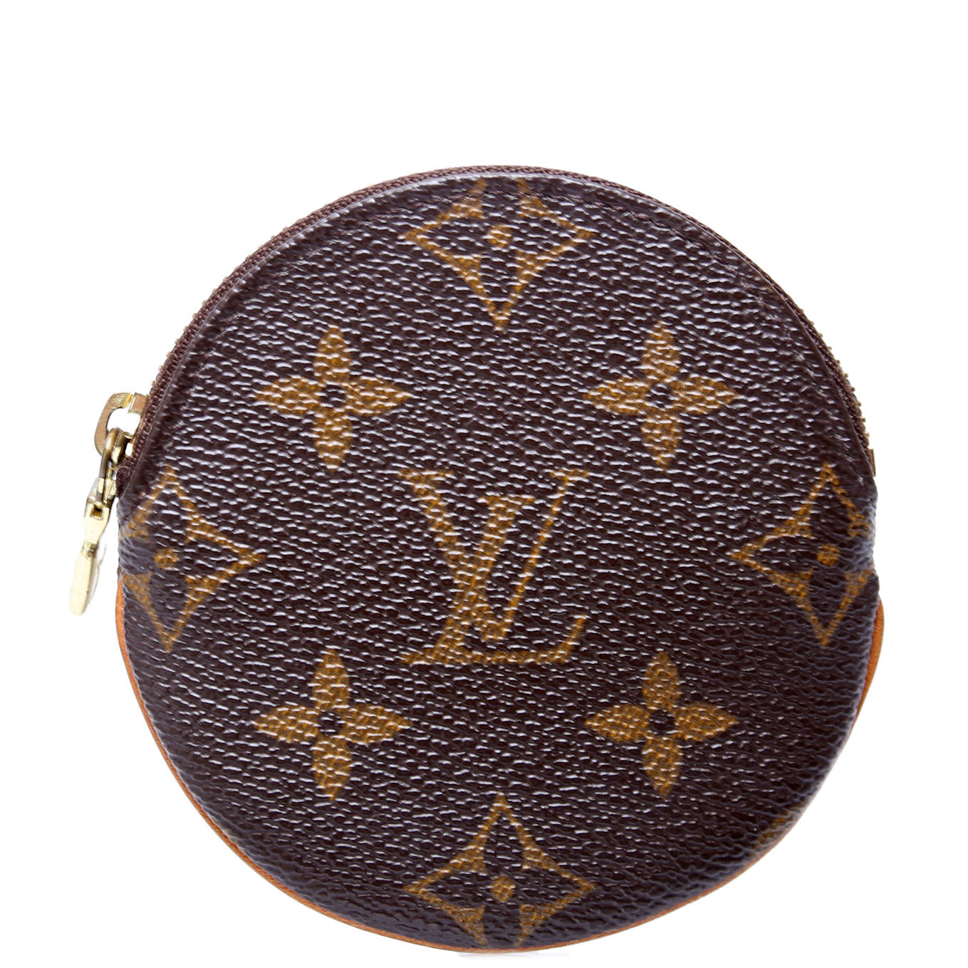 Round Coin Purse Monogram