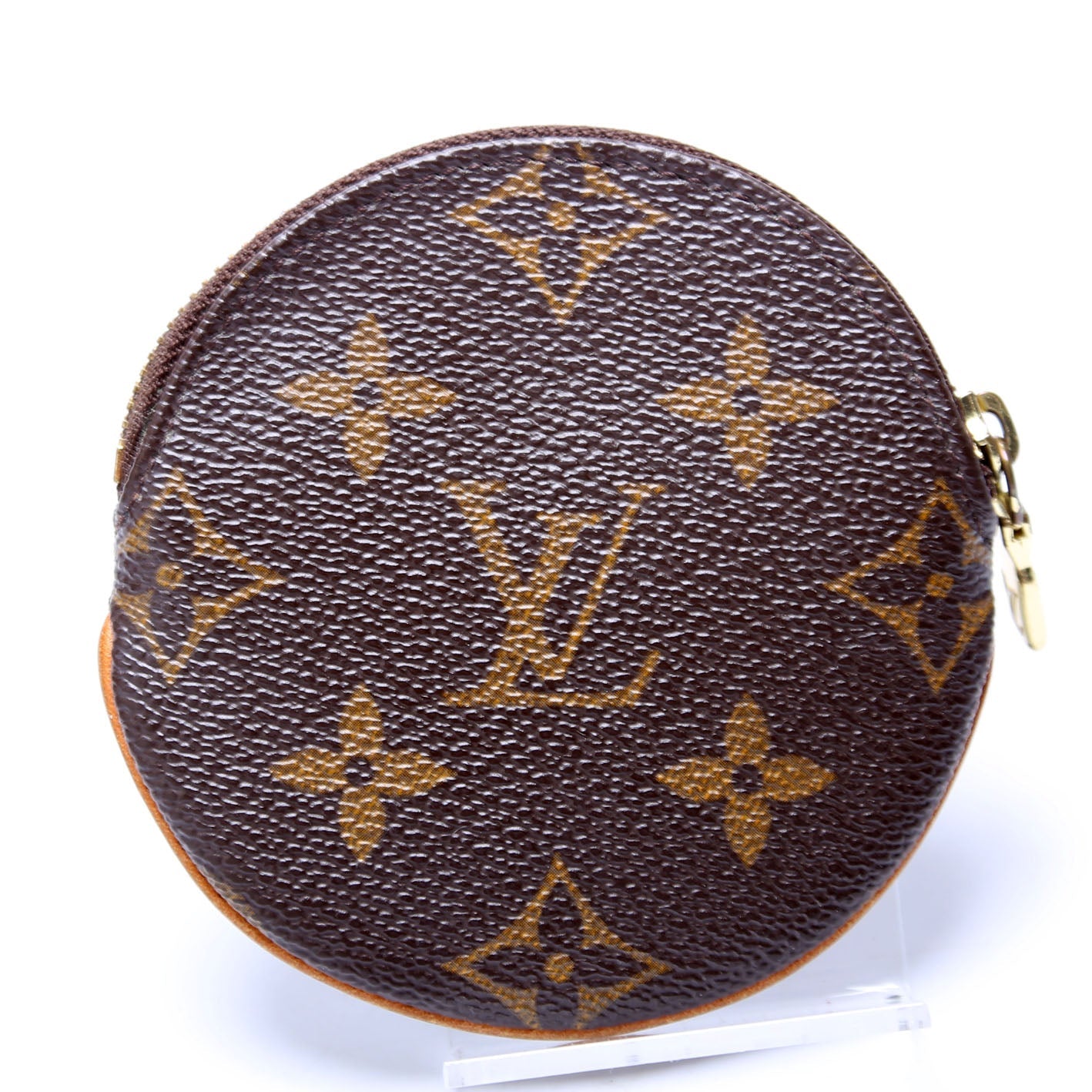 Round Coin Purse Monogram
