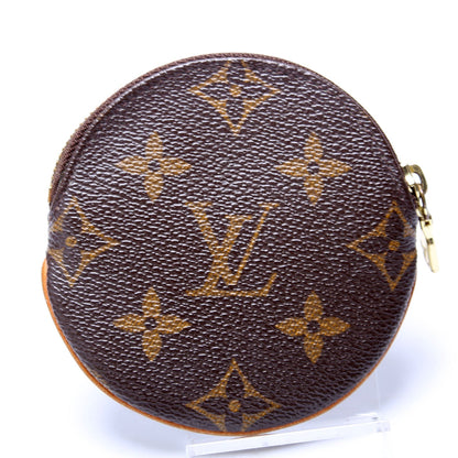 Round Coin Purse Monogram