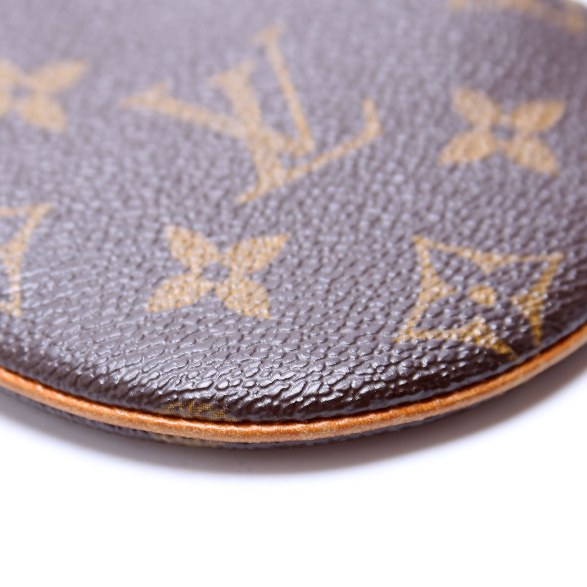 Round Coin Purse Monogram