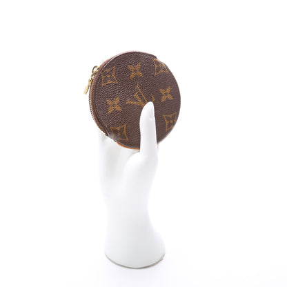 Round Coin Purse Monogram