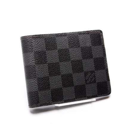 Mens Multiple Wallet Damier Graphite