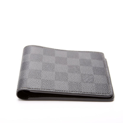 Mens Multiple Wallet Damier Graphite