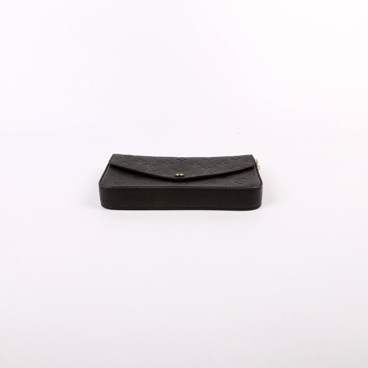 Pochette Felicie Empreinte Black