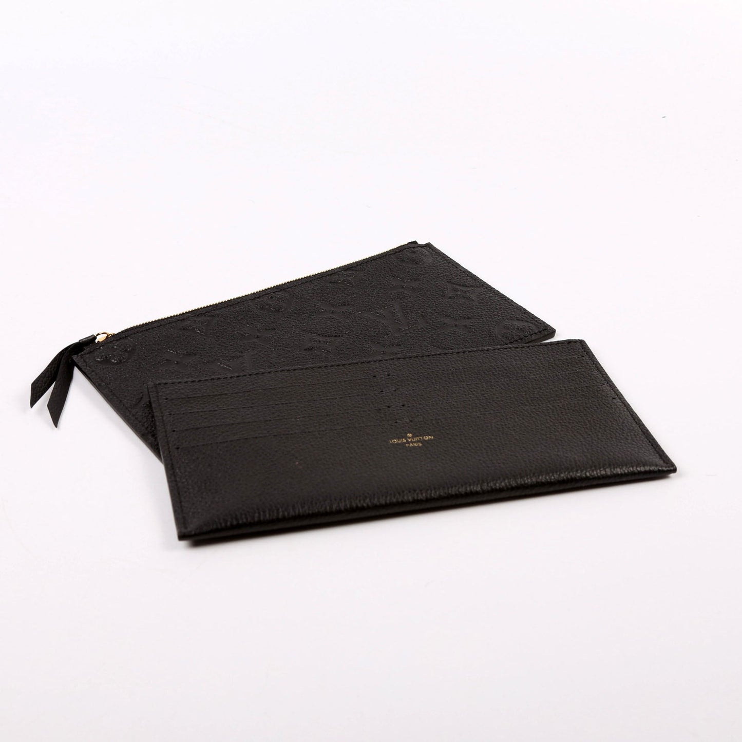 Pochette Felicie Empreinte Black