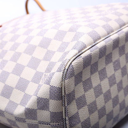 Neverfull with Wallet MM Damier Azur