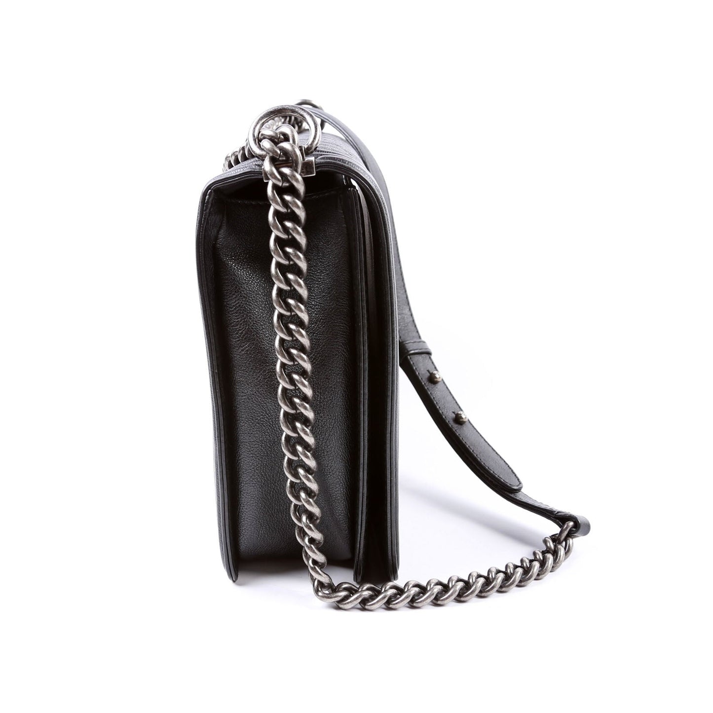 Chanel Boy Flap Large Caviar 18M Black