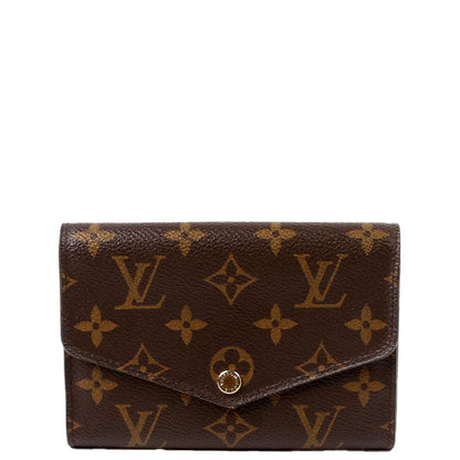 Louis-Vuitton Sarah Compact Wallet Monogram