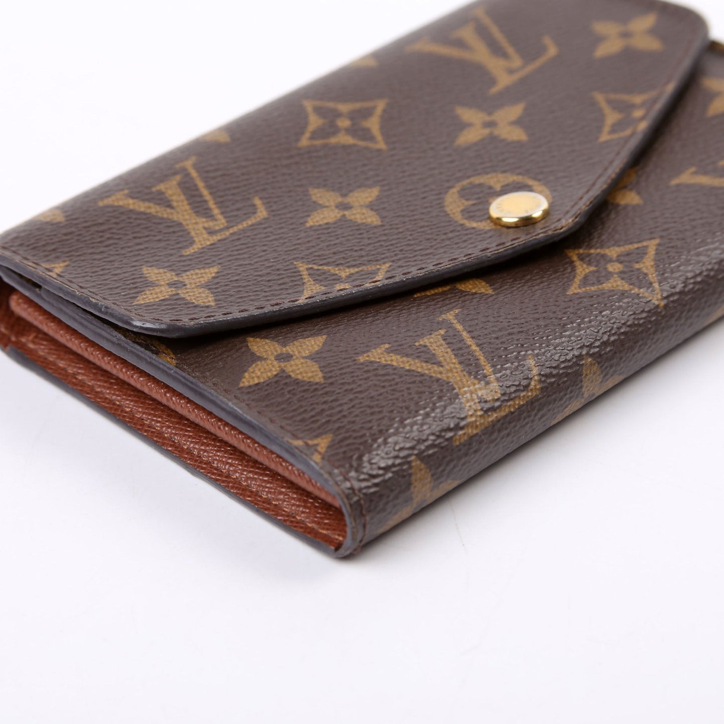 Louis-Vuitton Sarah Compact Wallet Monogram