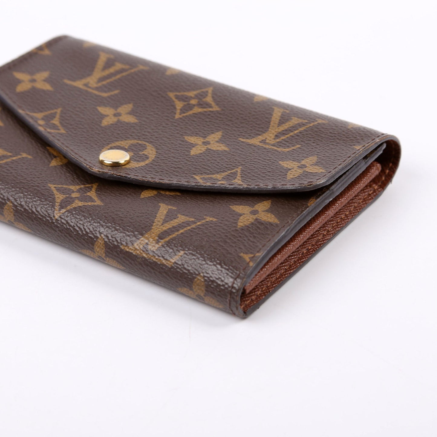 Louis-Vuitton Sarah Compact Wallet Monogram