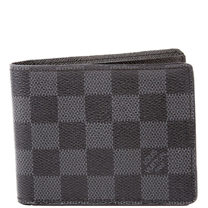 Slender Wallet Damier Graphite