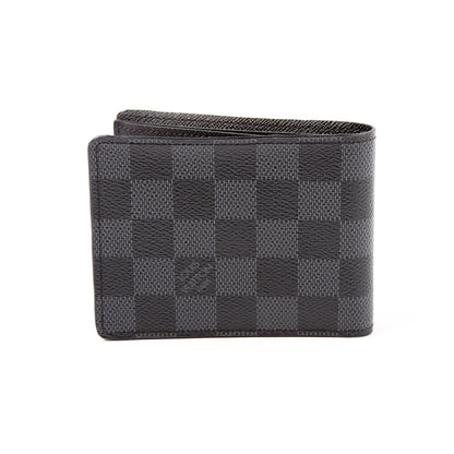 Slender Wallet Damier Graphite