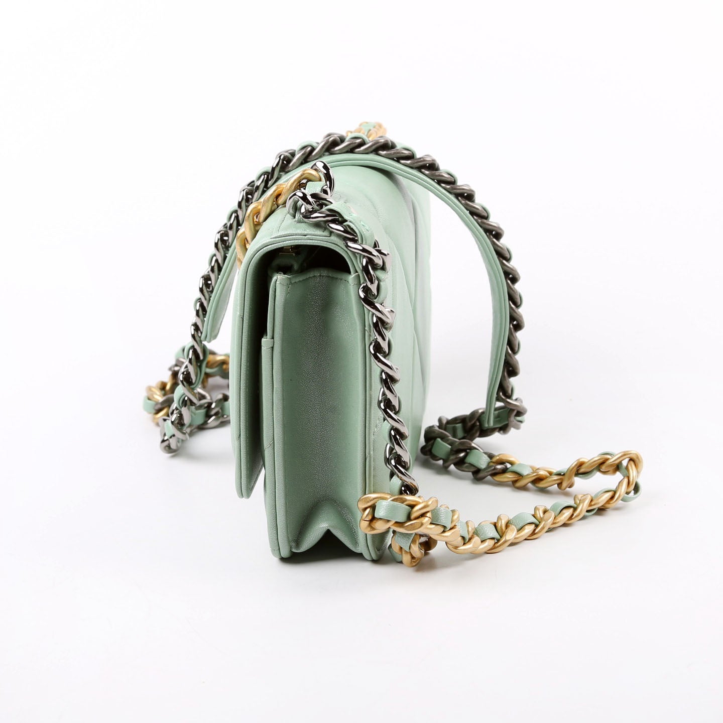 Chanel Chanel 19 WOC Quilted Lambksin RFID