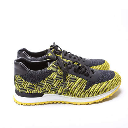 Run Away Damier Mesh Sneakers Mens Size 8.5 Yellow/Black