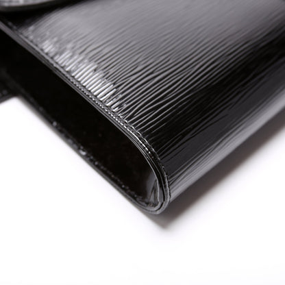 Lena Chain Pochette Epi Electric Black
