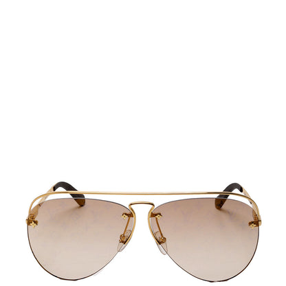 Z1366E Grease Gradient Monogram Lens Gold