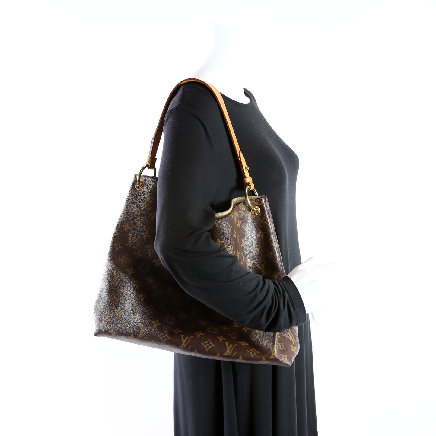Graceful MM Monogram Brown