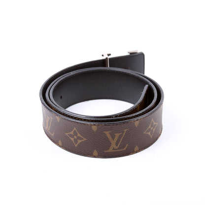 LV Initiales 40MM Reverse Leather/Monogram Size 90/36
