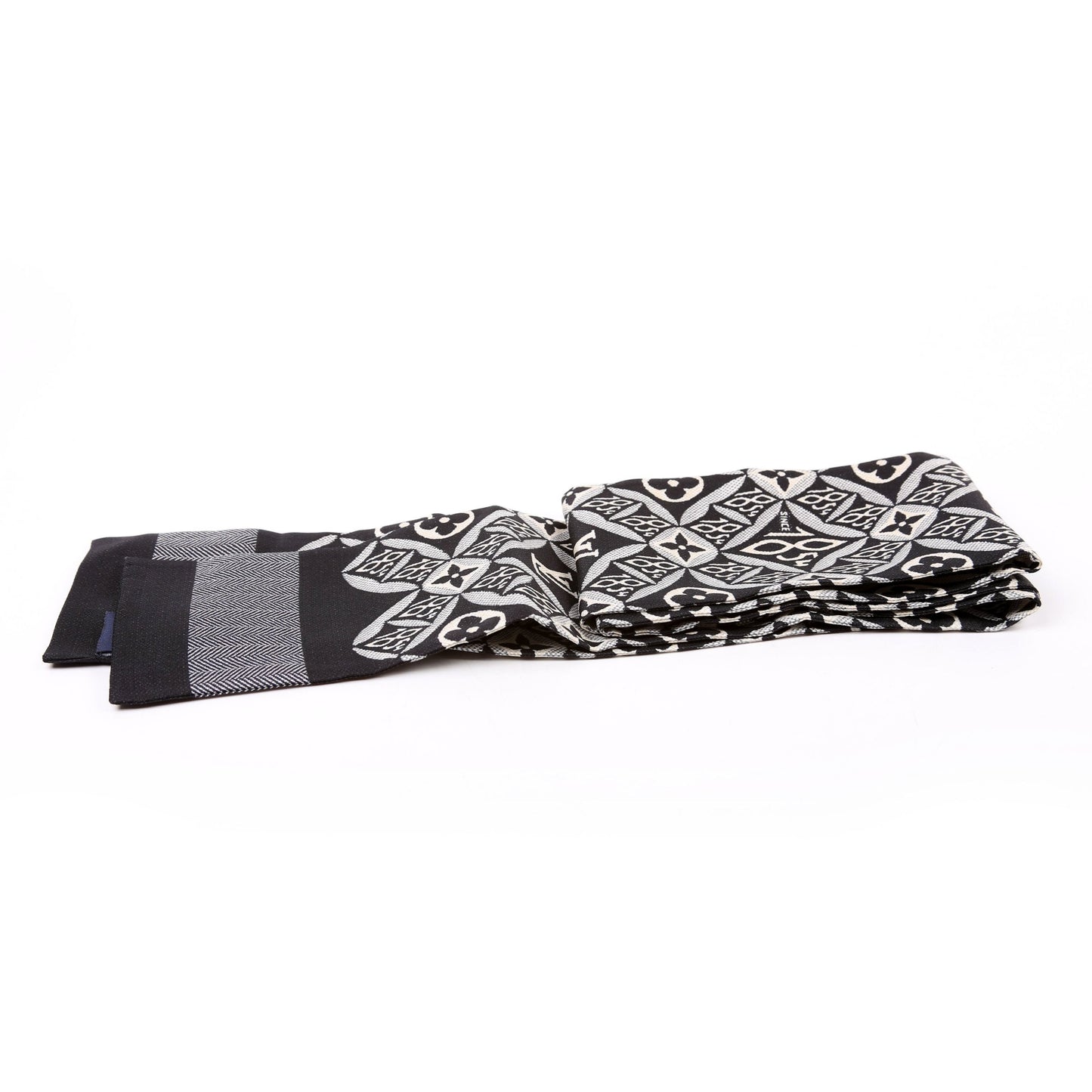 1854 Bandeau Gris Black/White
