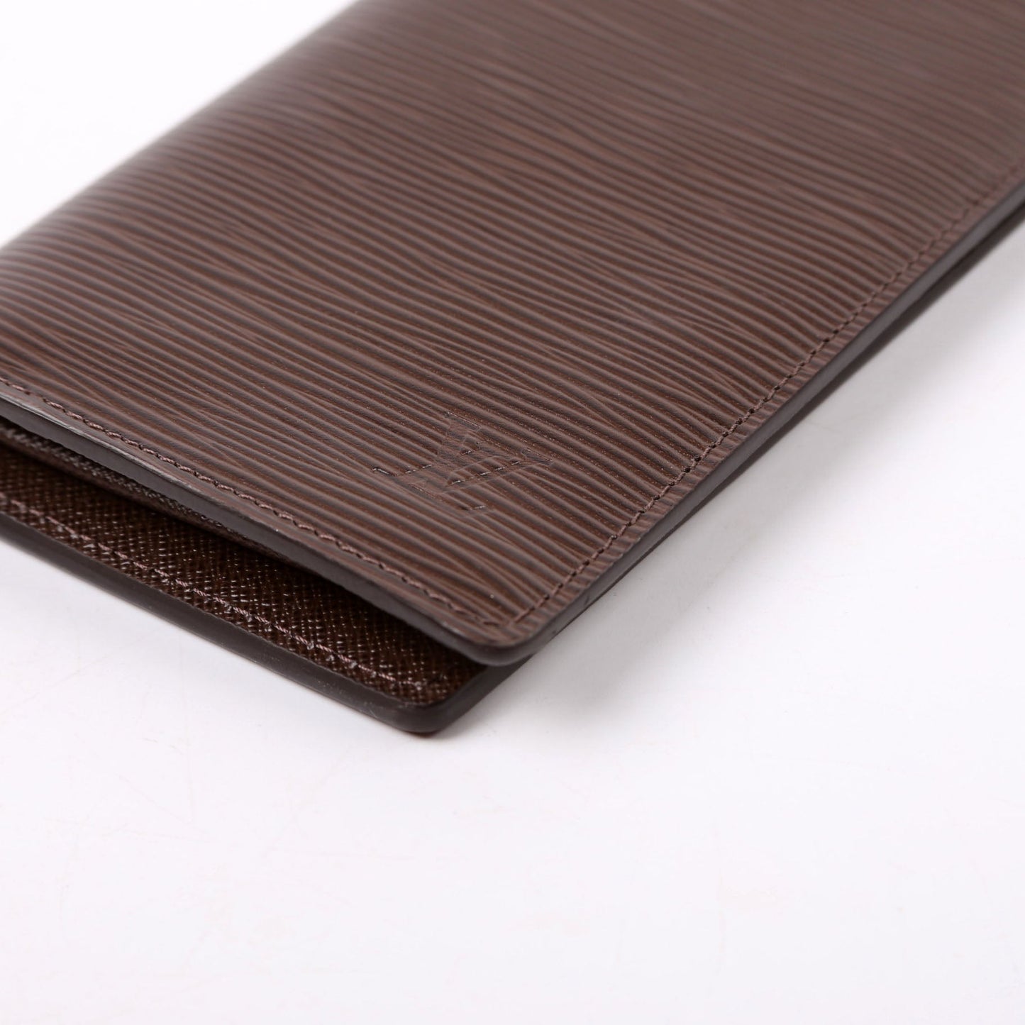 Louis-Vuitton Brazza Wallet Epi Brown