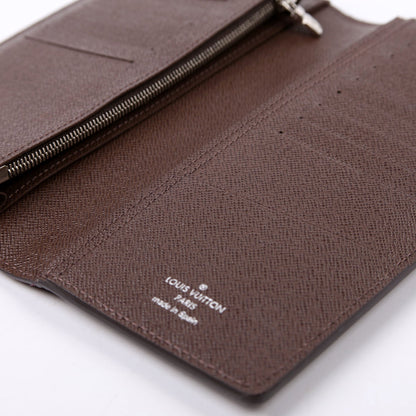 Louis-Vuitton Brazza Wallet Epi Brown