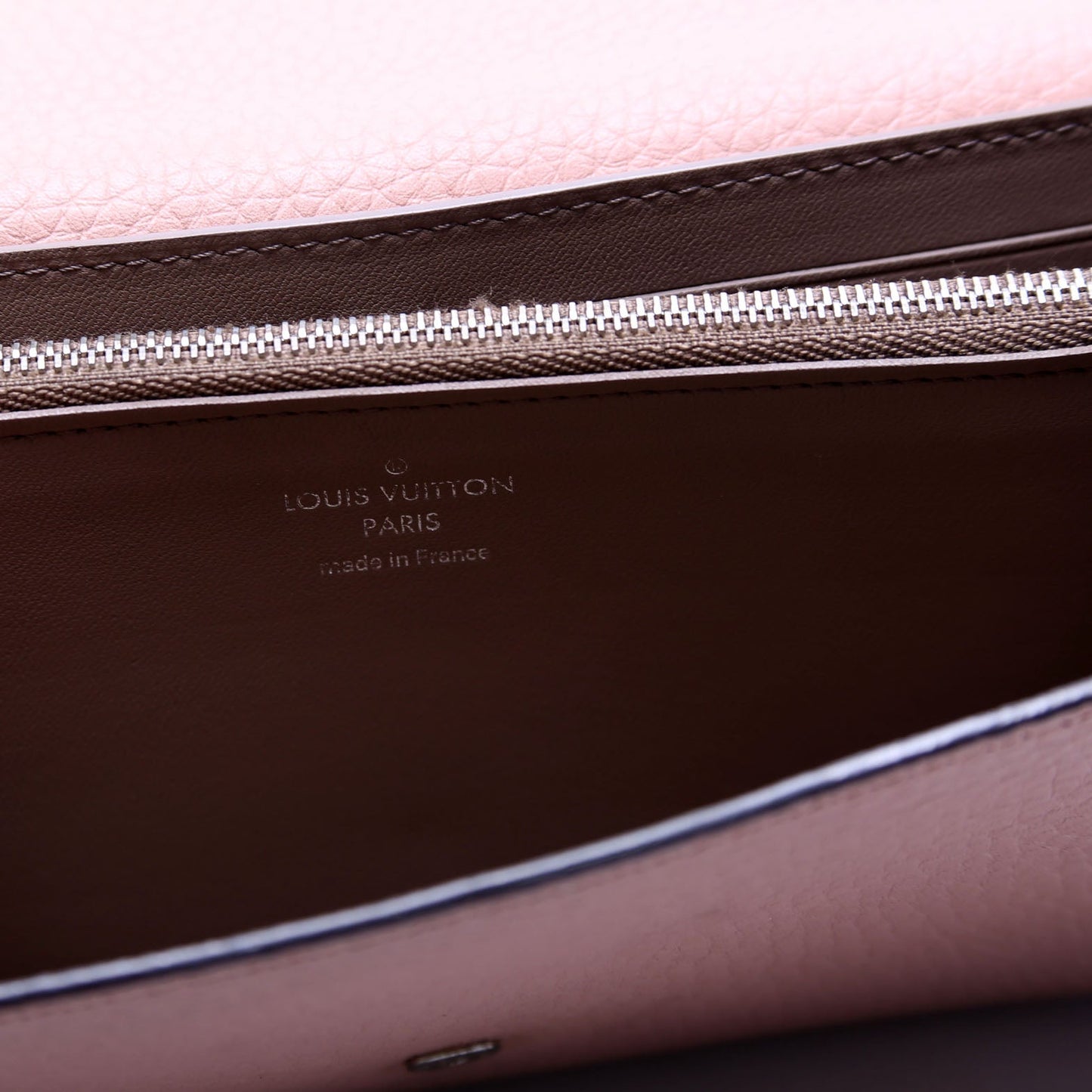 Capucines Wallet Large Plain Pink