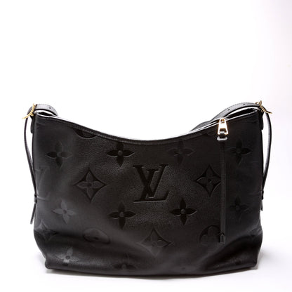 Louis-Vuitton Carryall MM Zip Empreinte Black