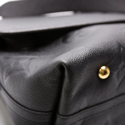 Louis-Vuitton Carryall MM Zip Empreinte Black