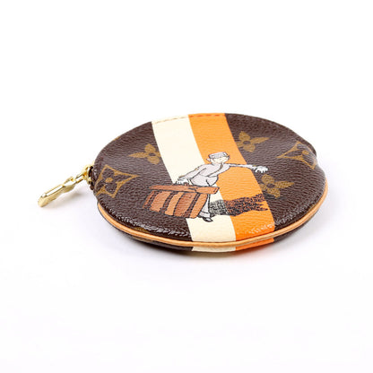 Louis-Vuitton Round Coin Purse Groom Bellhop Monogram