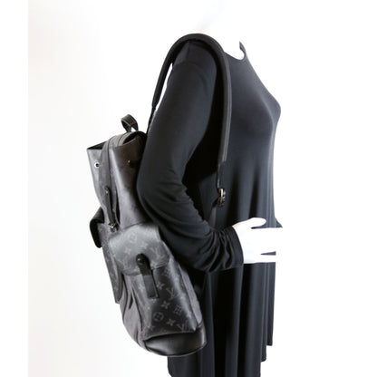 Christopher MM Backpack Monogram Eclipse